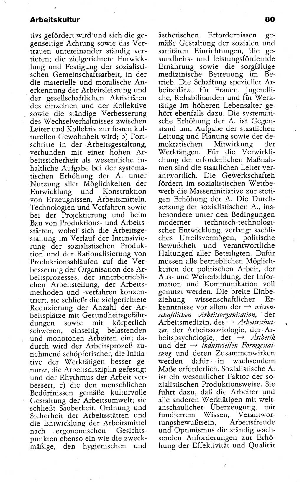 Kleines politisches Wörterbuch [Deutsche Demokratische Republik (DDR)] 1988, Seite 80 (Kl. pol. Wb. DDR 1988, S. 80)