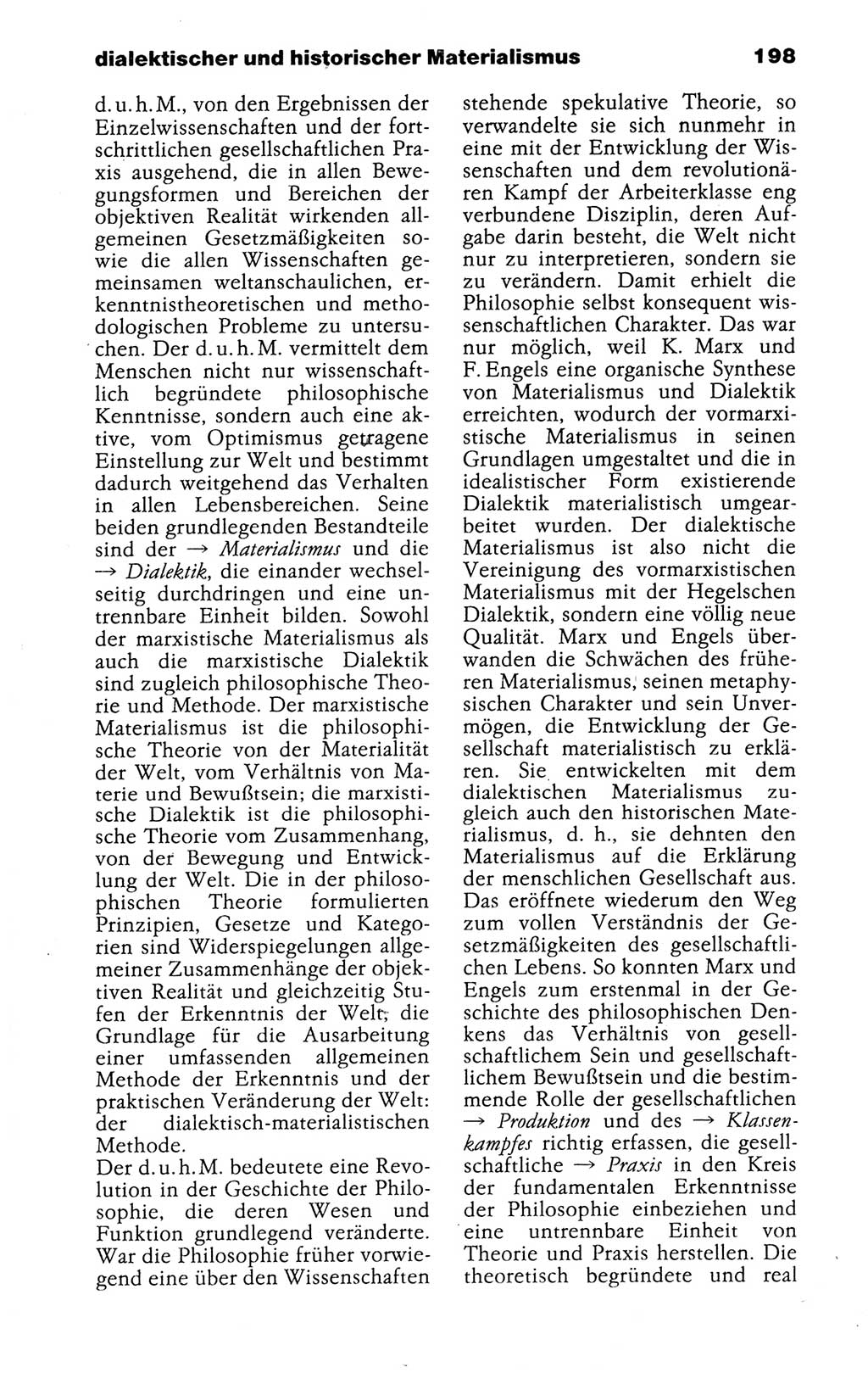 Kleines politisches Wörterbuch [Deutsche Demokratische Republik (DDR)] 1988, Seite 198 (Kl. pol. Wb. DDR 1988, S. 198)