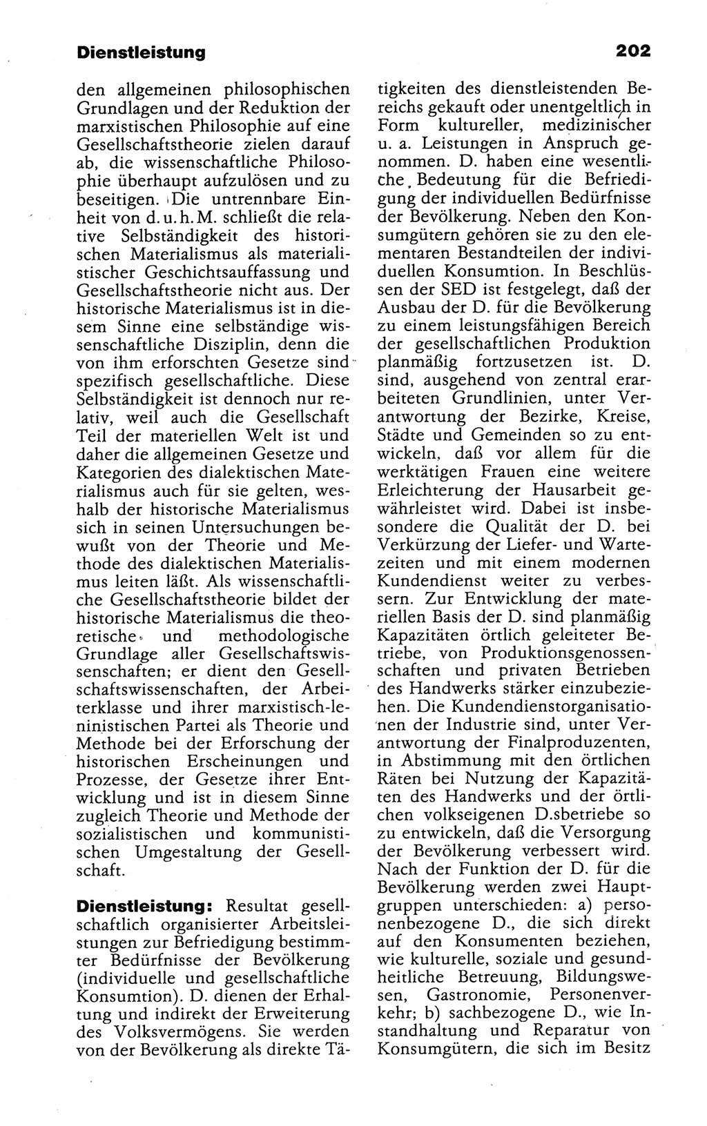 Kleines politisches Wörterbuch [Deutsche Demokratische Republik (DDR)] 1988, Seite 202 (Kl. pol. Wb. DDR 1988, S. 202)