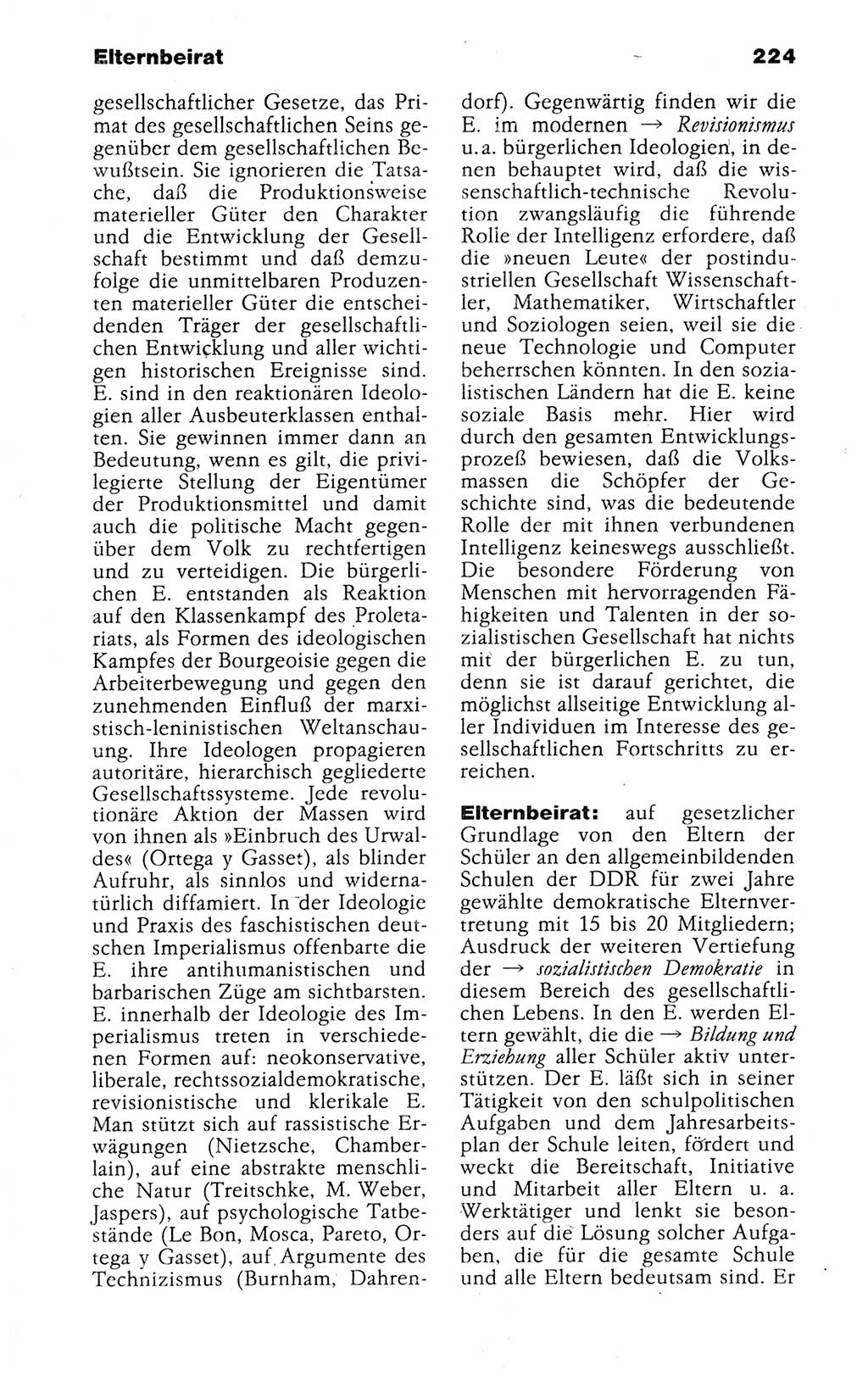 Kleines politisches Wörterbuch [Deutsche Demokratische Republik (DDR)] 1988, Seite 224 (Kl. pol. Wb. DDR 1988, S. 224)