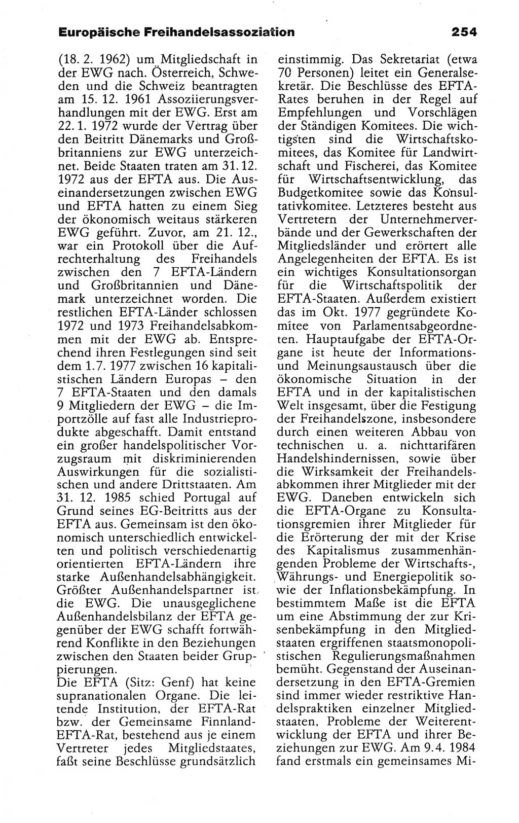 Kleines politisches Wörterbuch [Deutsche Demokratische Republik (DDR)] 1988, Seite 254 (Kl. pol. Wb. DDR 1988, S. 254)