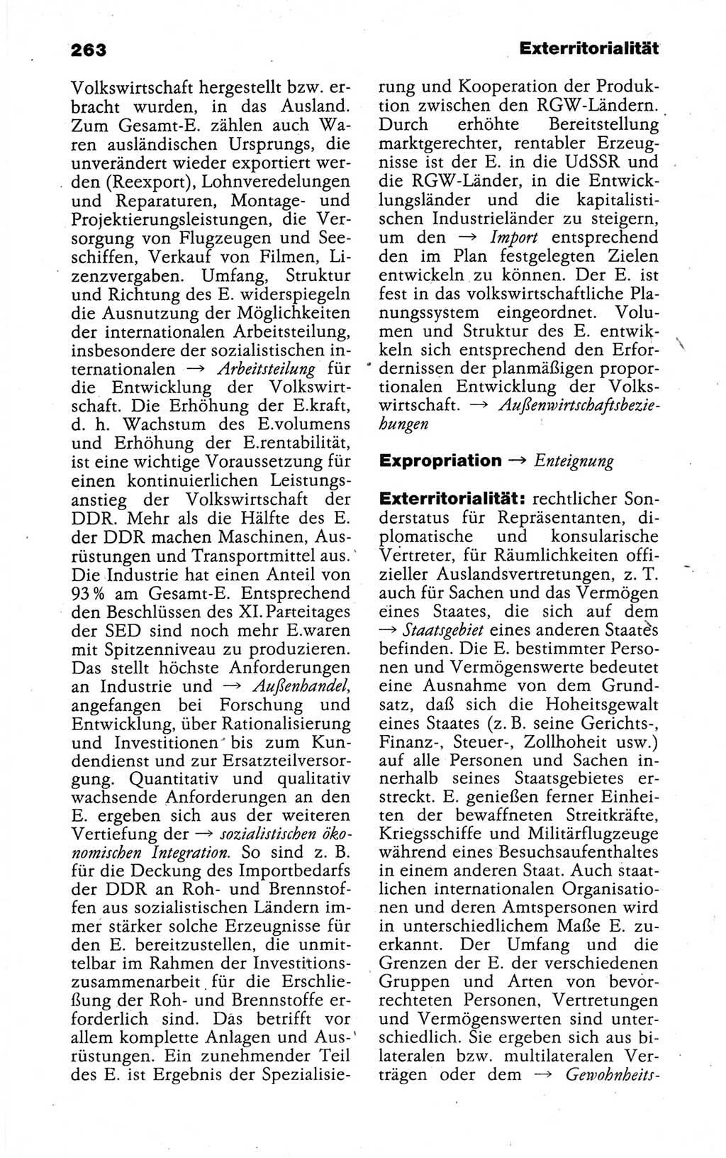 Kleines politisches Wörterbuch [Deutsche Demokratische Republik (DDR)] 1988, Seite 263 (Kl. pol. Wb. DDR 1988, S. 263)
