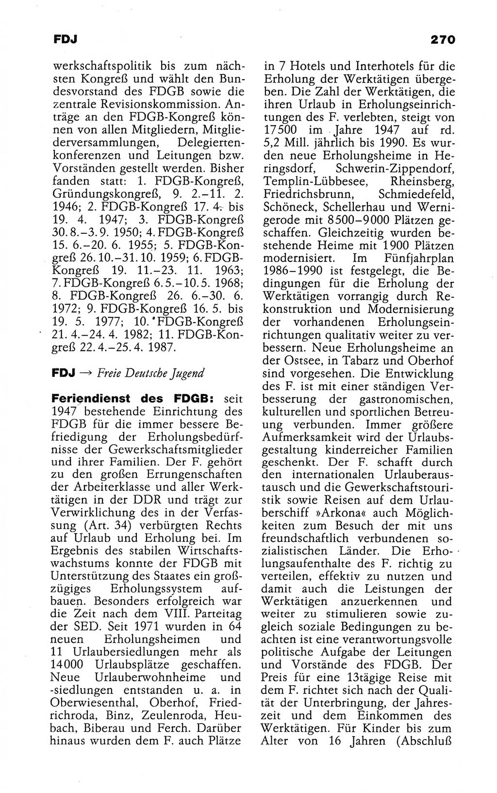 Kleines politisches Wörterbuch [Deutsche Demokratische Republik (DDR)] 1988, Seite 270 (Kl. pol. Wb. DDR 1988, S. 270)