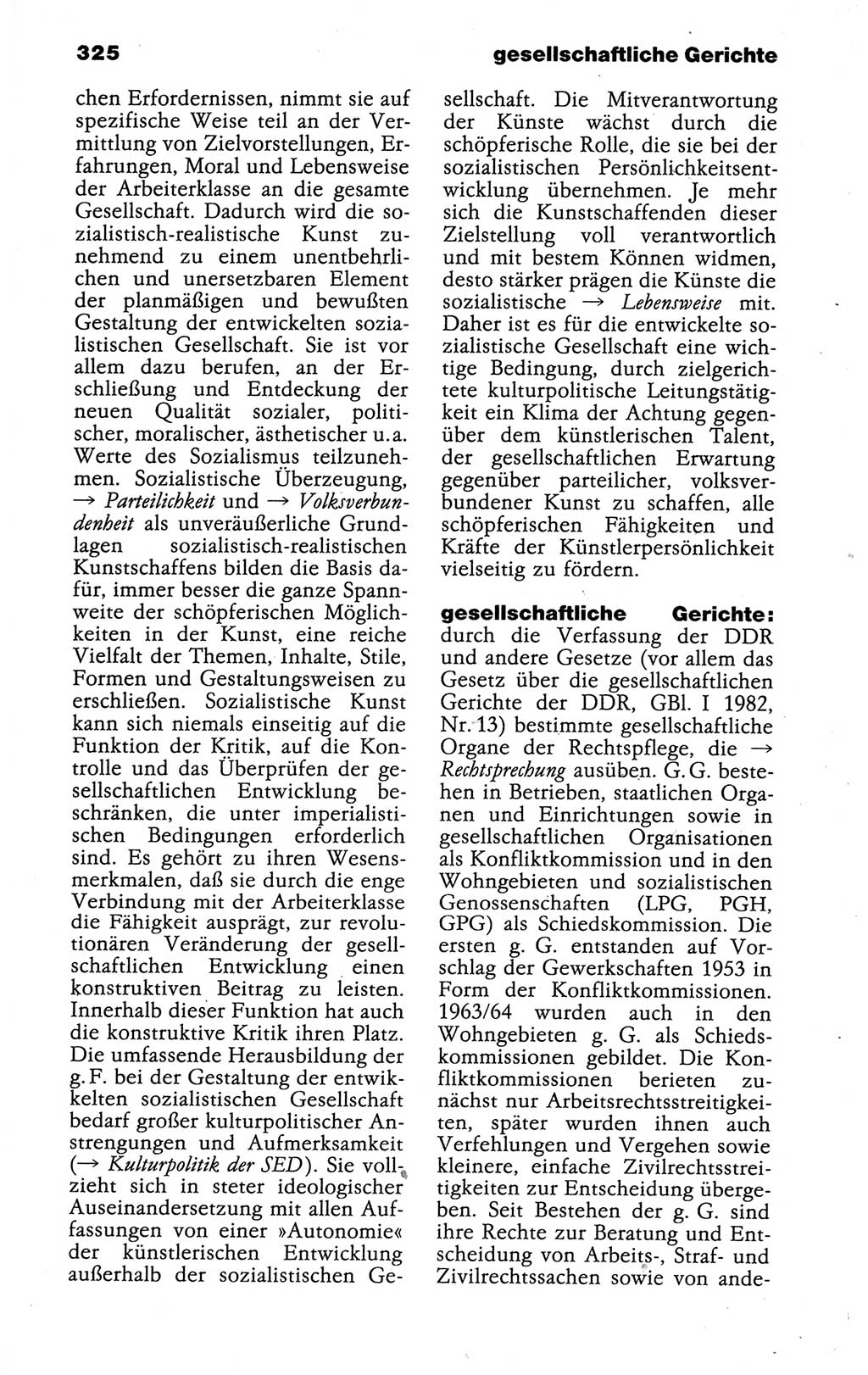 Kleines politisches Wörterbuch [Deutsche Demokratische Republik (DDR)] 1988, Seite 325 (Kl. pol. Wb. DDR 1988, S. 325)