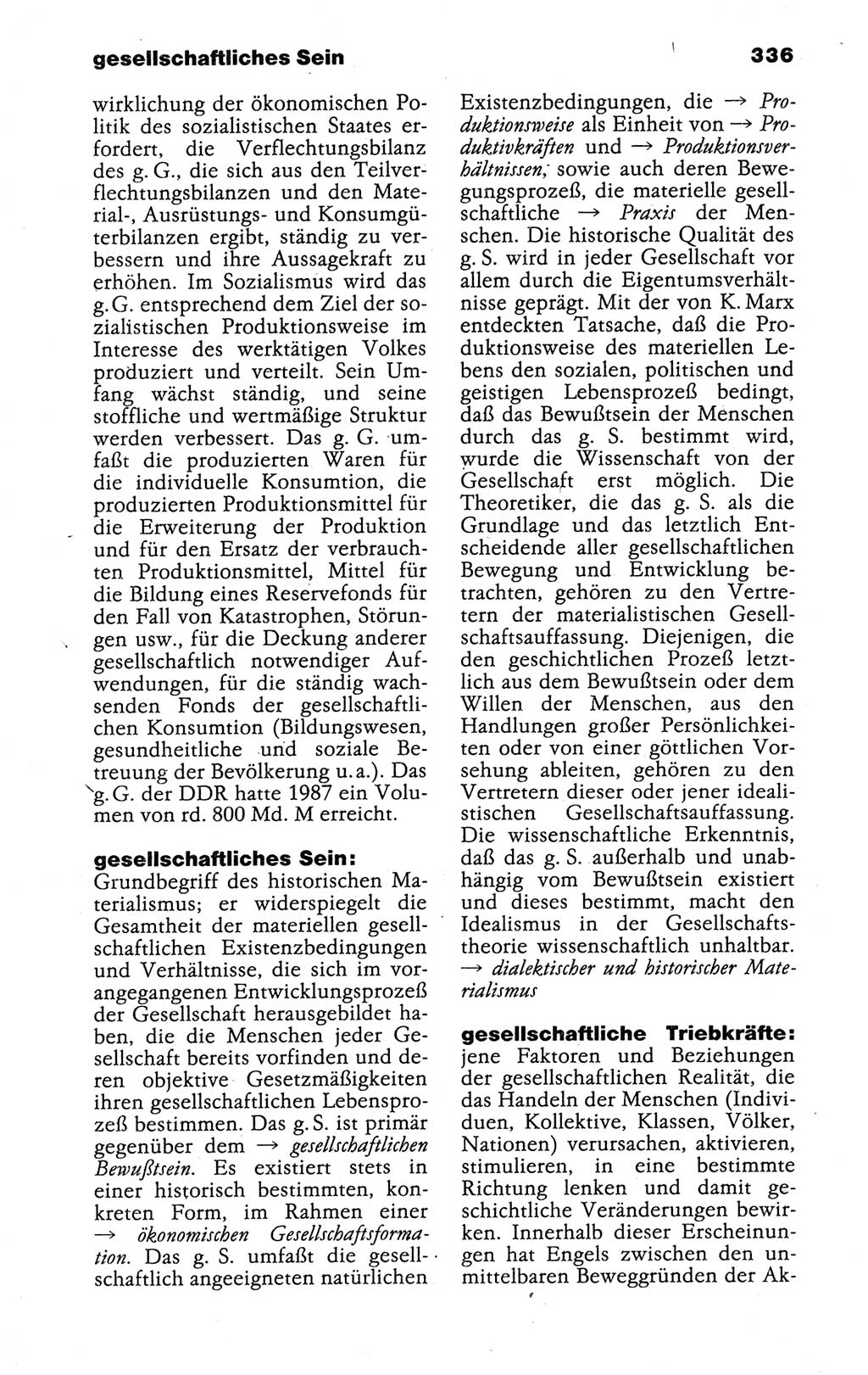 Kleines politisches Wörterbuch [Deutsche Demokratische Republik (DDR)] 1988, Seite 336 (Kl. pol. Wb. DDR 1988, S. 336)