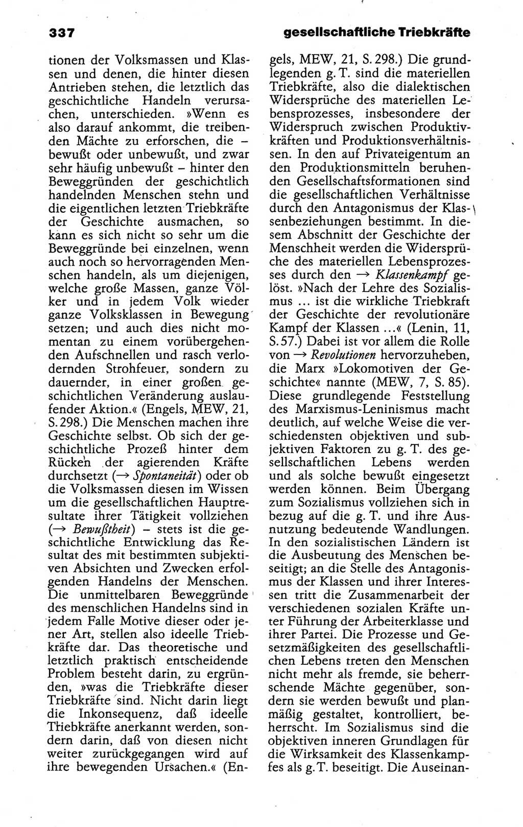 Kleines politisches Wörterbuch [Deutsche Demokratische Republik (DDR)] 1988, Seite 337 (Kl. pol. Wb. DDR 1988, S. 337)