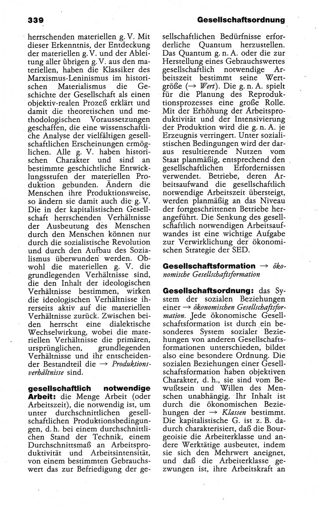 Kleines politisches Wörterbuch [Deutsche Demokratische Republik (DDR)] 1988, Seite 339 (Kl. pol. Wb. DDR 1988, S. 339)