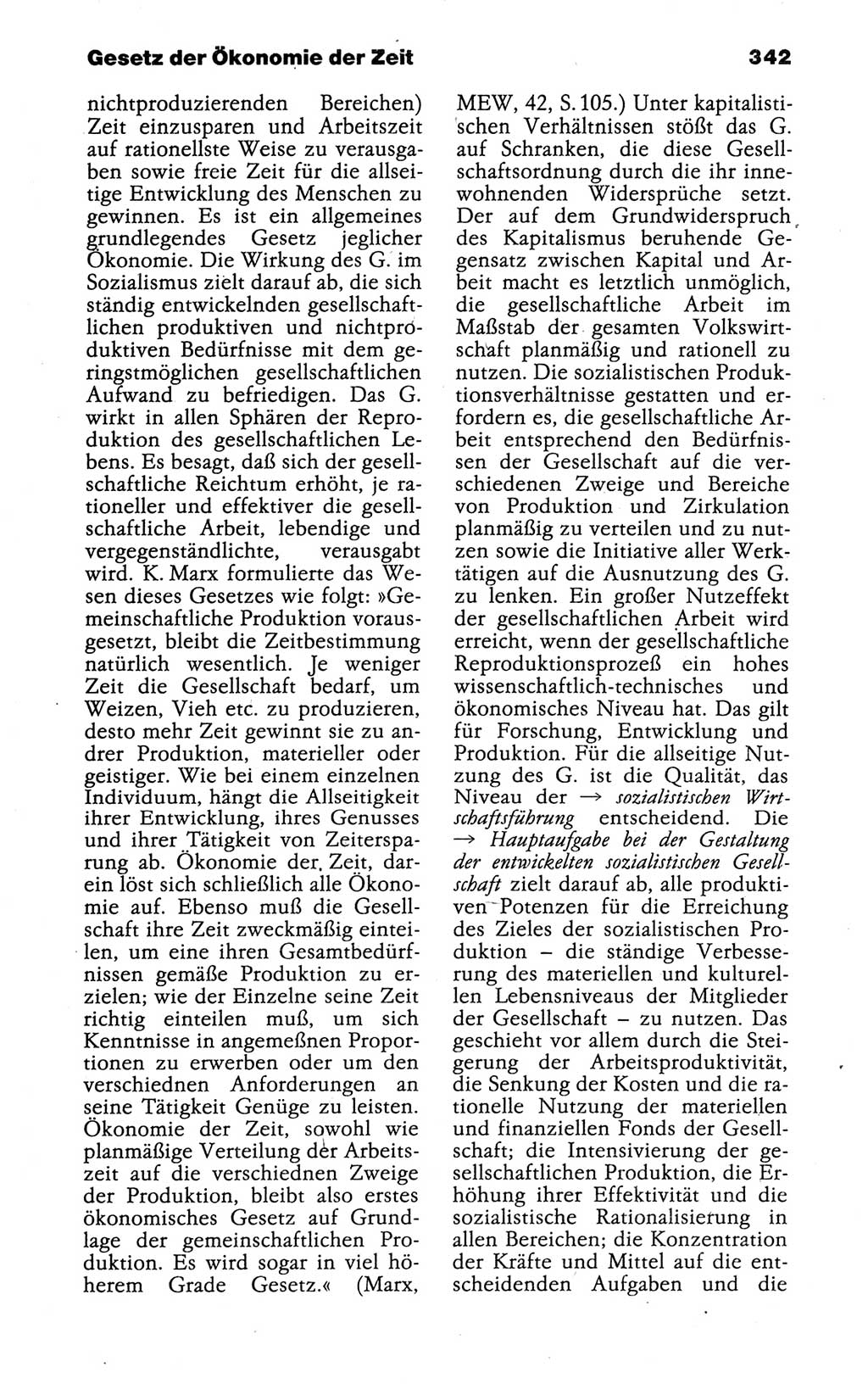 Kleines politisches Wörterbuch [Deutsche Demokratische Republik (DDR)] 1988, Seite 342 (Kl. pol. Wb. DDR 1988, S. 342)