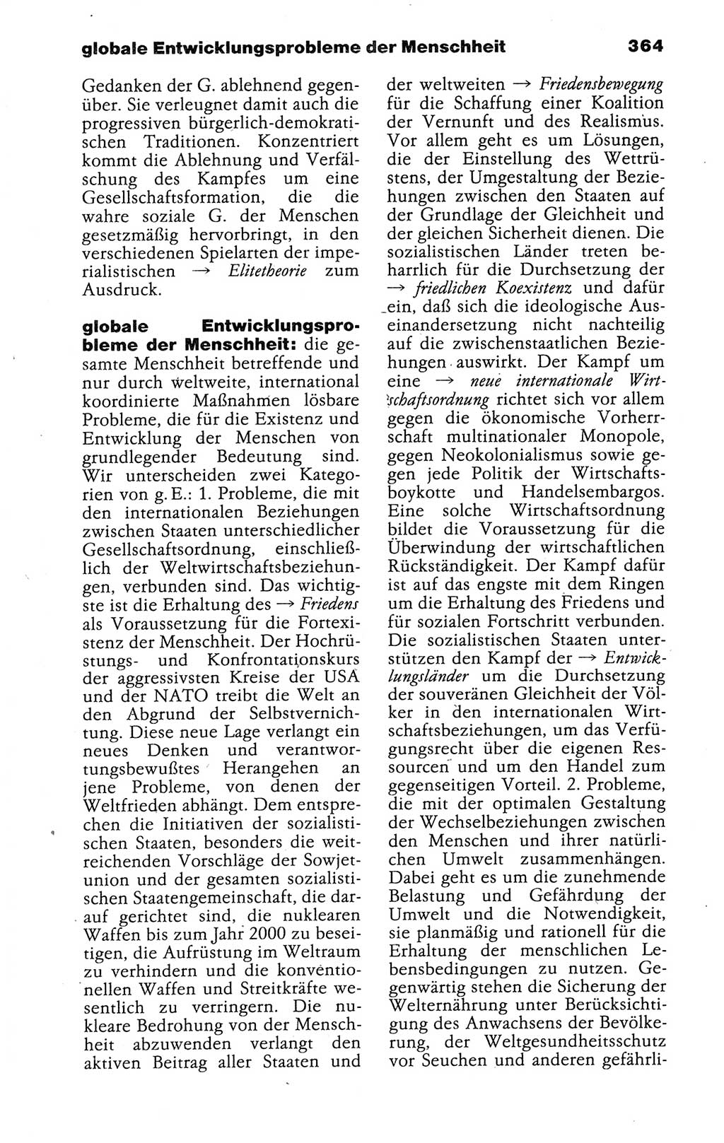 Kleines politisches Wörterbuch [Deutsche Demokratische Republik (DDR)] 1988, Seite 364 (Kl. pol. Wb. DDR 1988, S. 364)