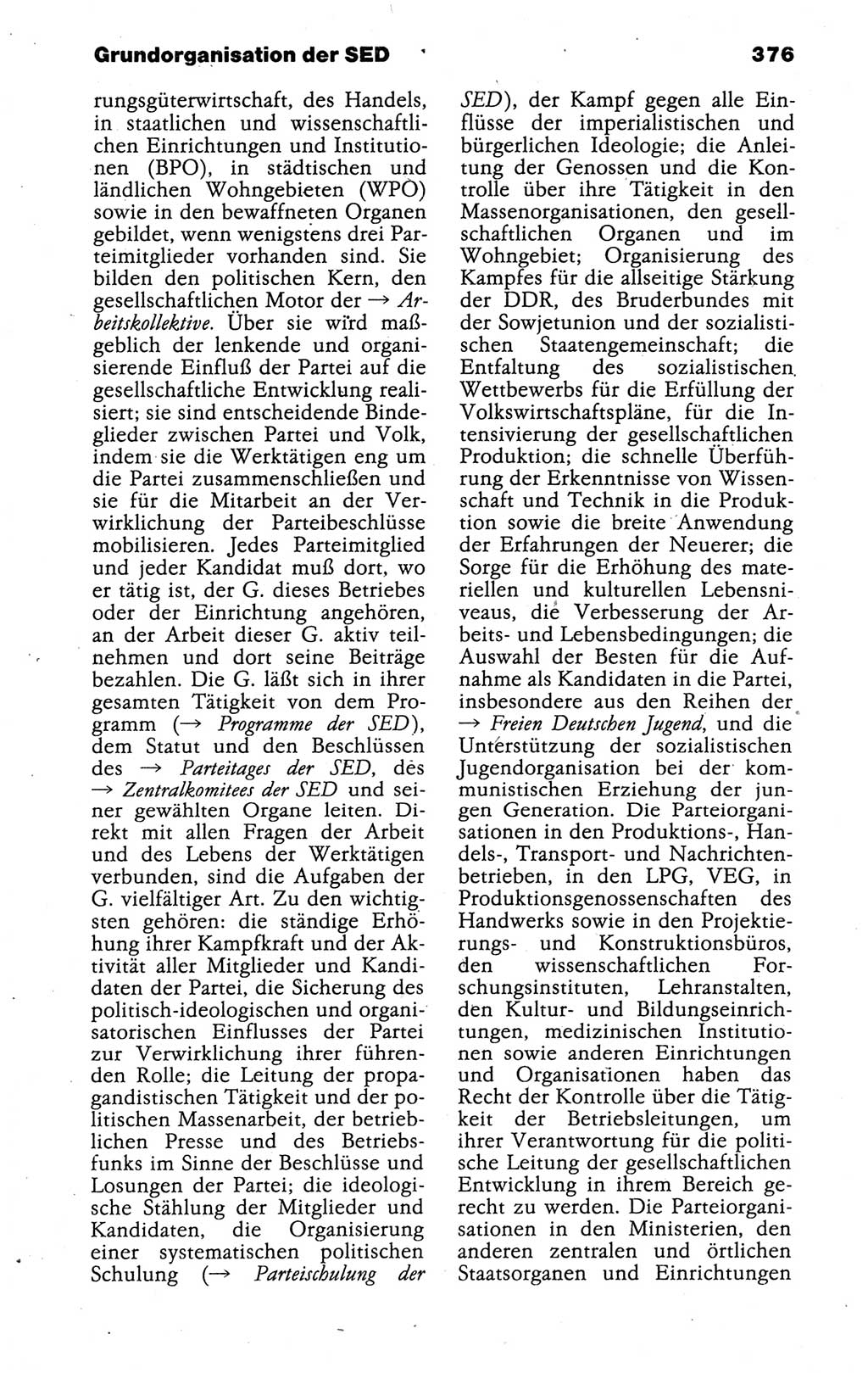 Kleines politisches Wörterbuch [Deutsche Demokratische Republik (DDR)] 1988, Seite 376 (Kl. pol. Wb. DDR 1988, S. 376)