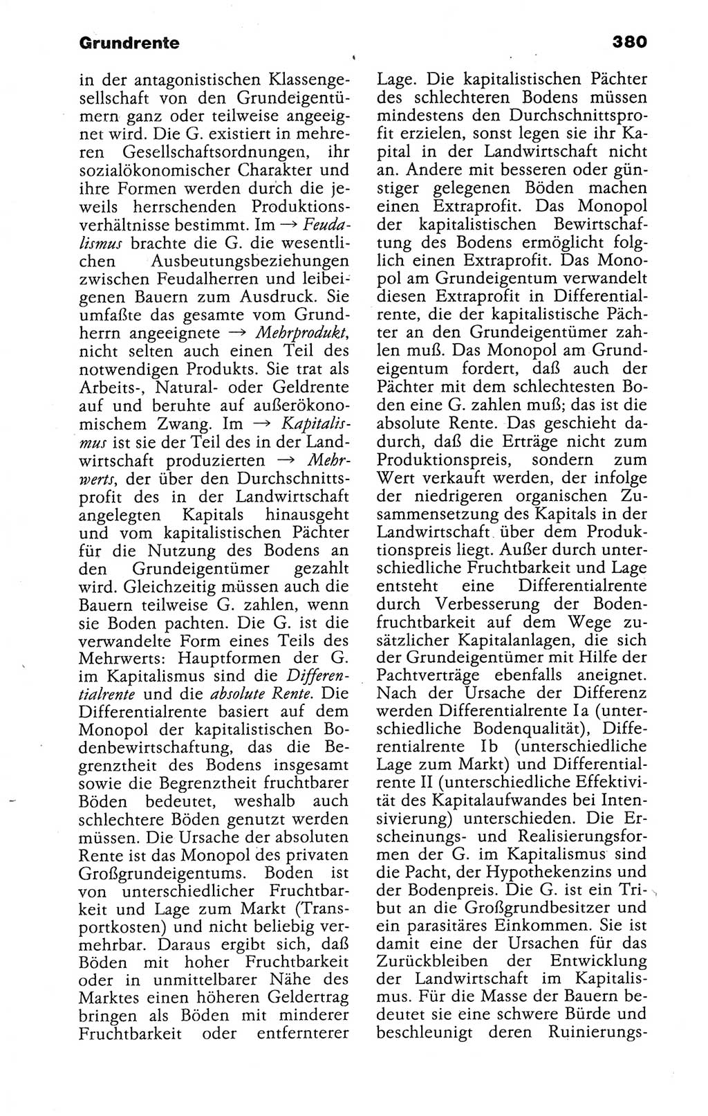 Kleines politisches Wörterbuch [Deutsche Demokratische Republik (DDR)] 1988, Seite 380 (Kl. pol. Wb. DDR 1988, S. 380)