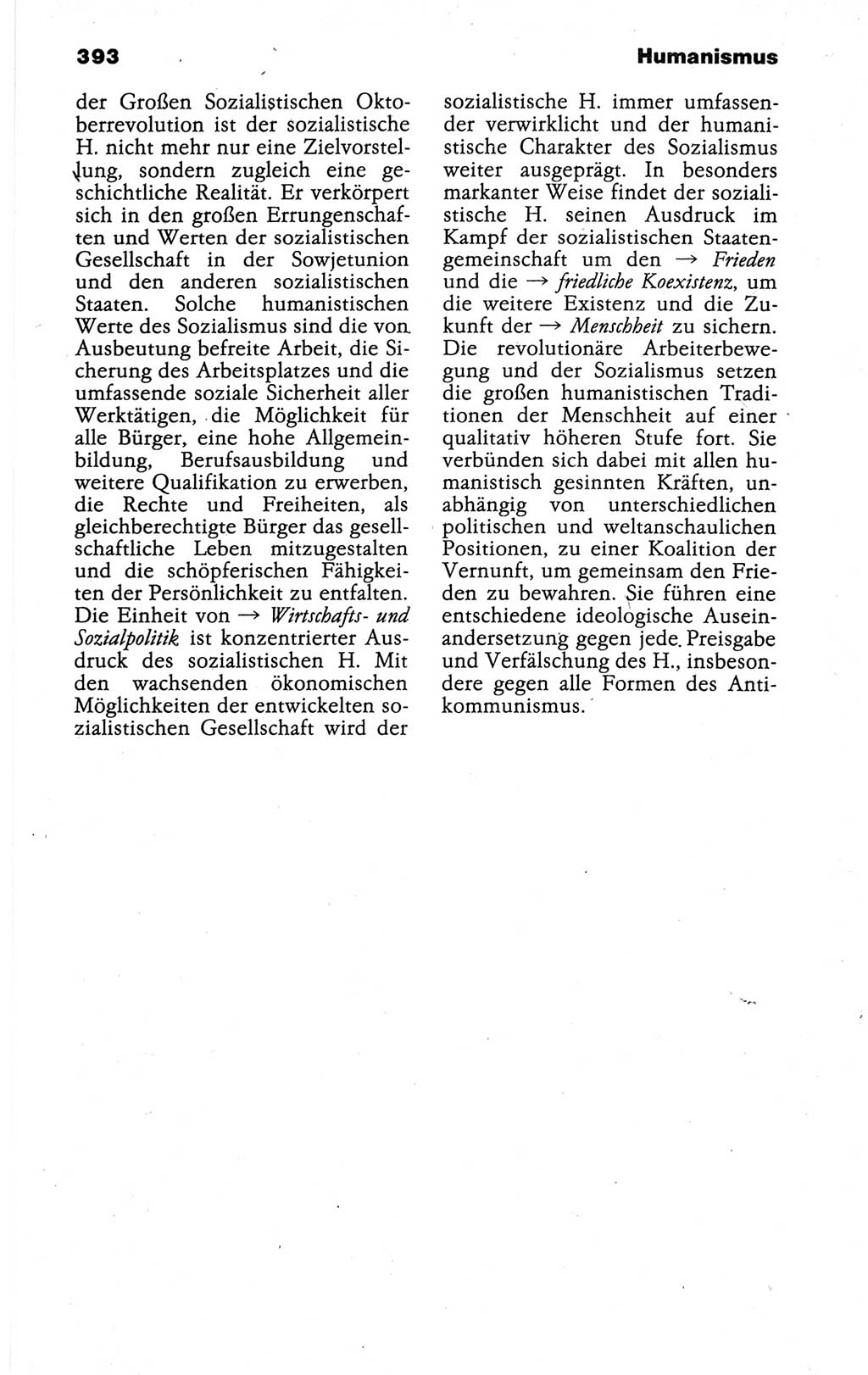 Kleines politisches Wörterbuch [Deutsche Demokratische Republik (DDR)] 1988, Seite 393 (Kl. pol. Wb. DDR 1988, S. 393)