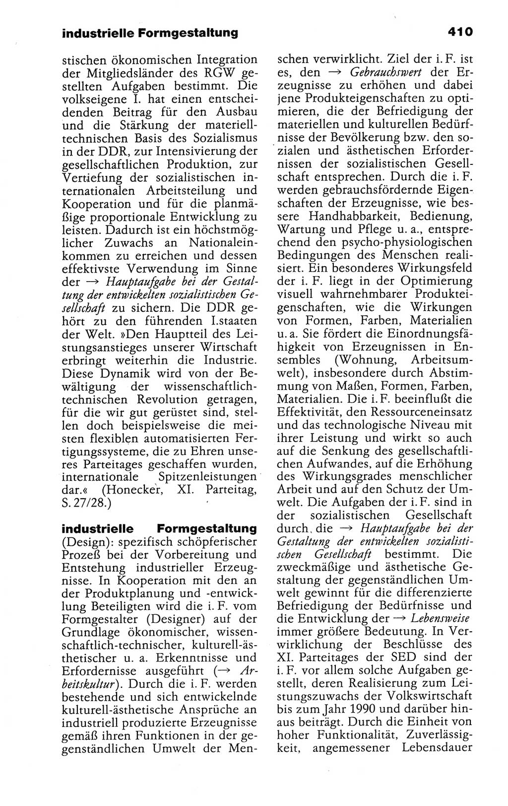 Kleines politisches Wörterbuch [Deutsche Demokratische Republik (DDR)] 1988, Seite 410 (Kl. pol. Wb. DDR 1988, S. 410)
