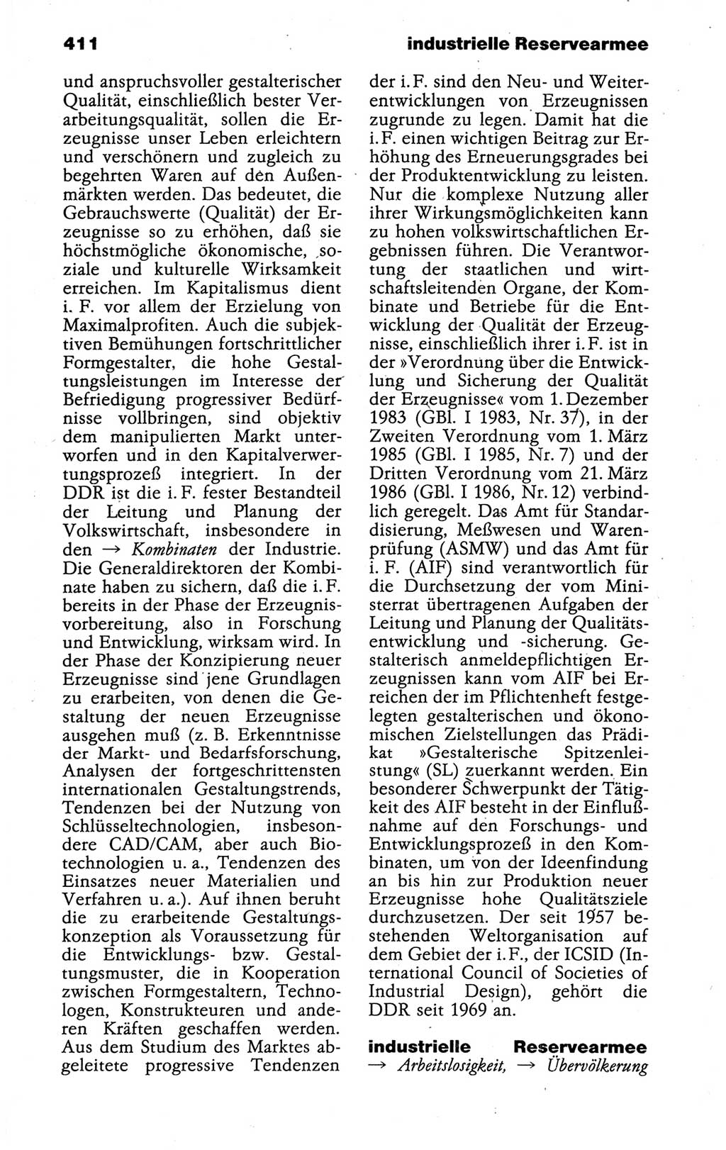 Kleines politisches Wörterbuch [Deutsche Demokratische Republik (DDR)] 1988, Seite 411 (Kl. pol. Wb. DDR 1988, S. 411)