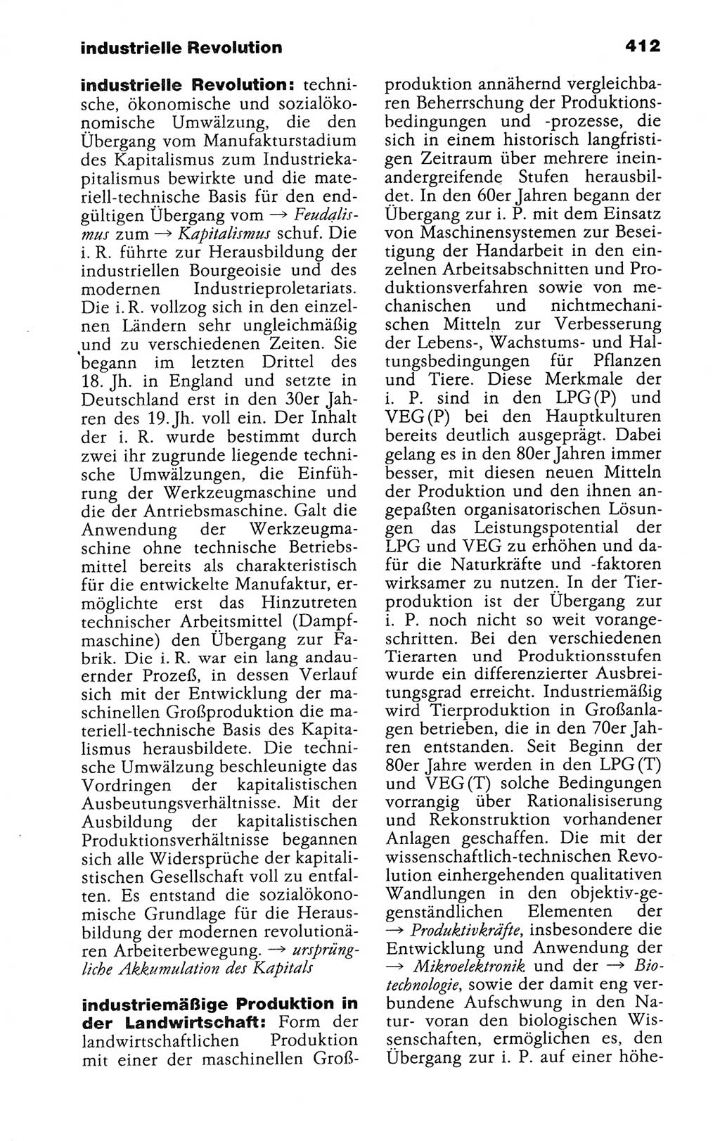 Kleines politisches Wörterbuch [Deutsche Demokratische Republik (DDR)] 1988, Seite 412 (Kl. pol. Wb. DDR 1988, S. 412)