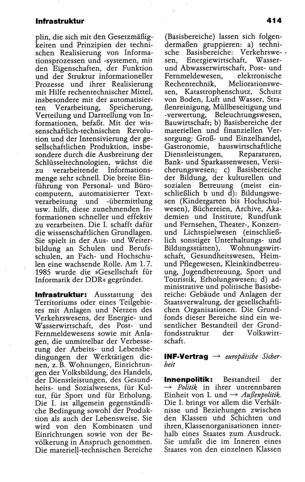 Kleines politisches Wörterbuch [Deutsche Demokratische Republik (DDR)] 1988, Seite 414 (Kl. pol. Wb. DDR 1988, S. 414)