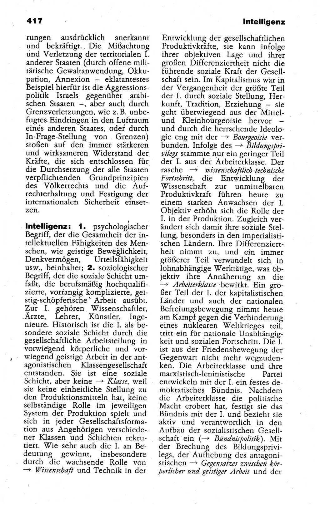 Kleines politisches Wörterbuch [Deutsche Demokratische Republik (DDR)] 1988, Seite 417 (Kl. pol. Wb. DDR 1988, S. 417)