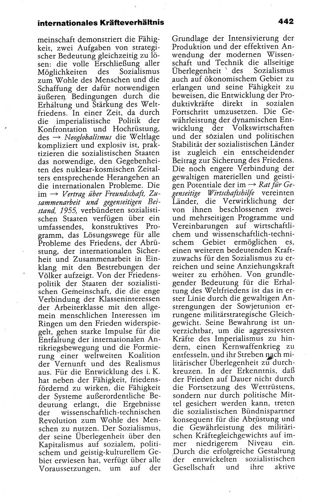 Kleines politisches Wörterbuch [Deutsche Demokratische Republik (DDR)] 1988, Seite 442 (Kl. pol. Wb. DDR 1988, S. 442)