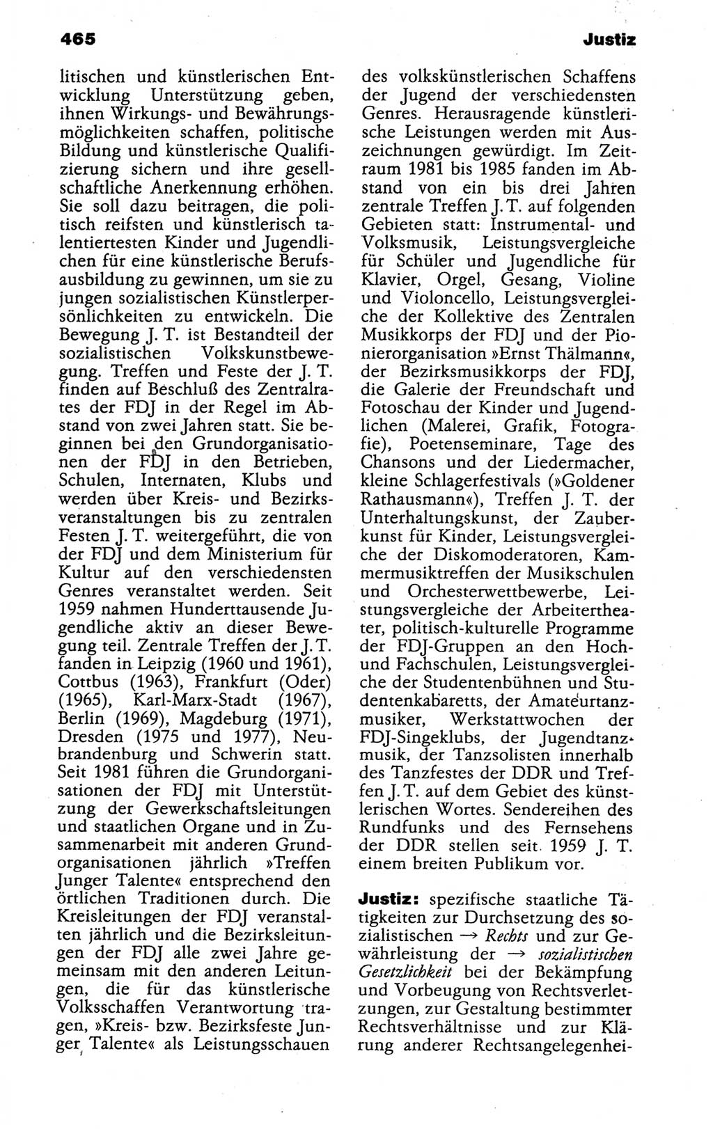 Kleines politisches Wörterbuch [Deutsche Demokratische Republik (DDR)] 1988, Seite 465 (Kl. pol. Wb. DDR 1988, S. 465)