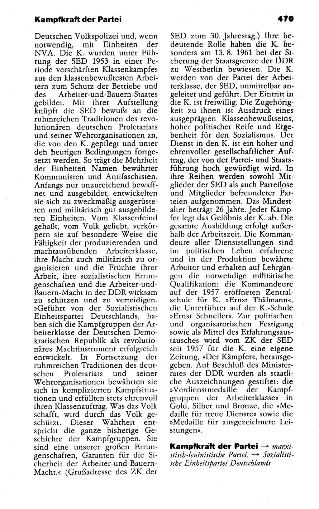 Kleines politisches Wörterbuch [Deutsche Demokratische Republik (DDR)] 1988, Seite 470 (Kl. pol. Wb. DDR 1988, S. 470)
