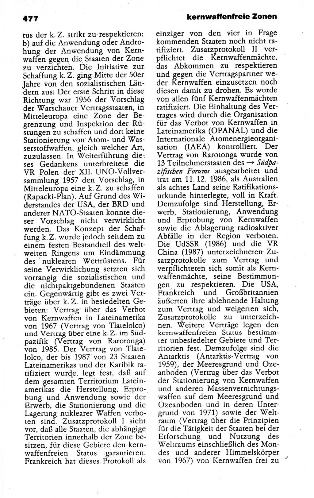 Kleines politisches Wörterbuch [Deutsche Demokratische Republik (DDR)] 1988, Seite 477 (Kl. pol. Wb. DDR 1988, S. 477)