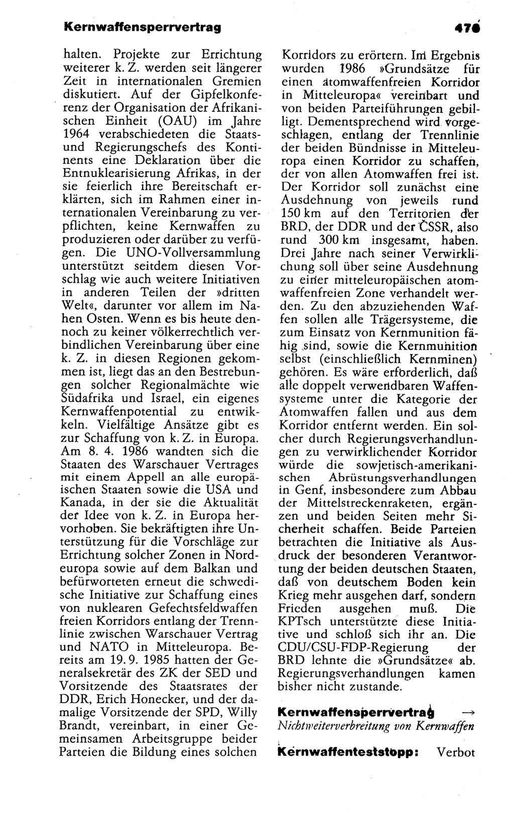 Kleines politisches Wörterbuch [Deutsche Demokratische Republik (DDR)] 1988, Seite 478 (Kl. pol. Wb. DDR 1988, S. 478)