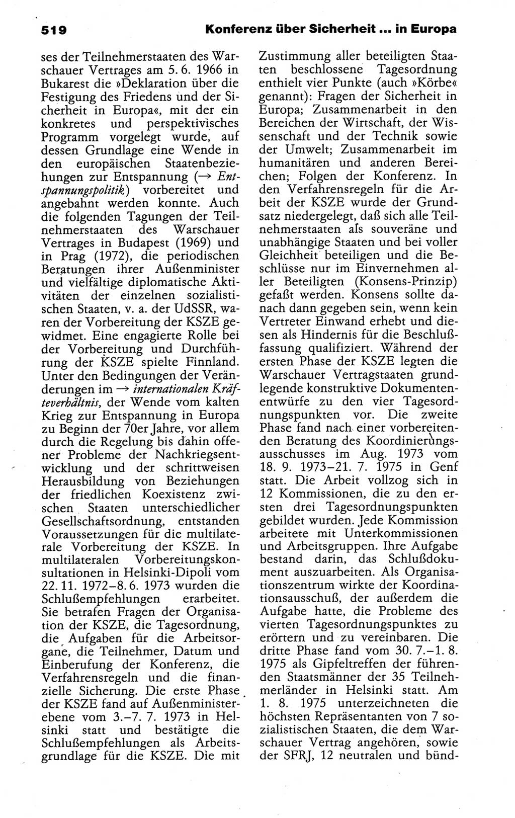 Kleines politisches Wörterbuch [Deutsche Demokratische Republik (DDR)] 1988, Seite 519 (Kl. pol. Wb. DDR 1988, S. 519)