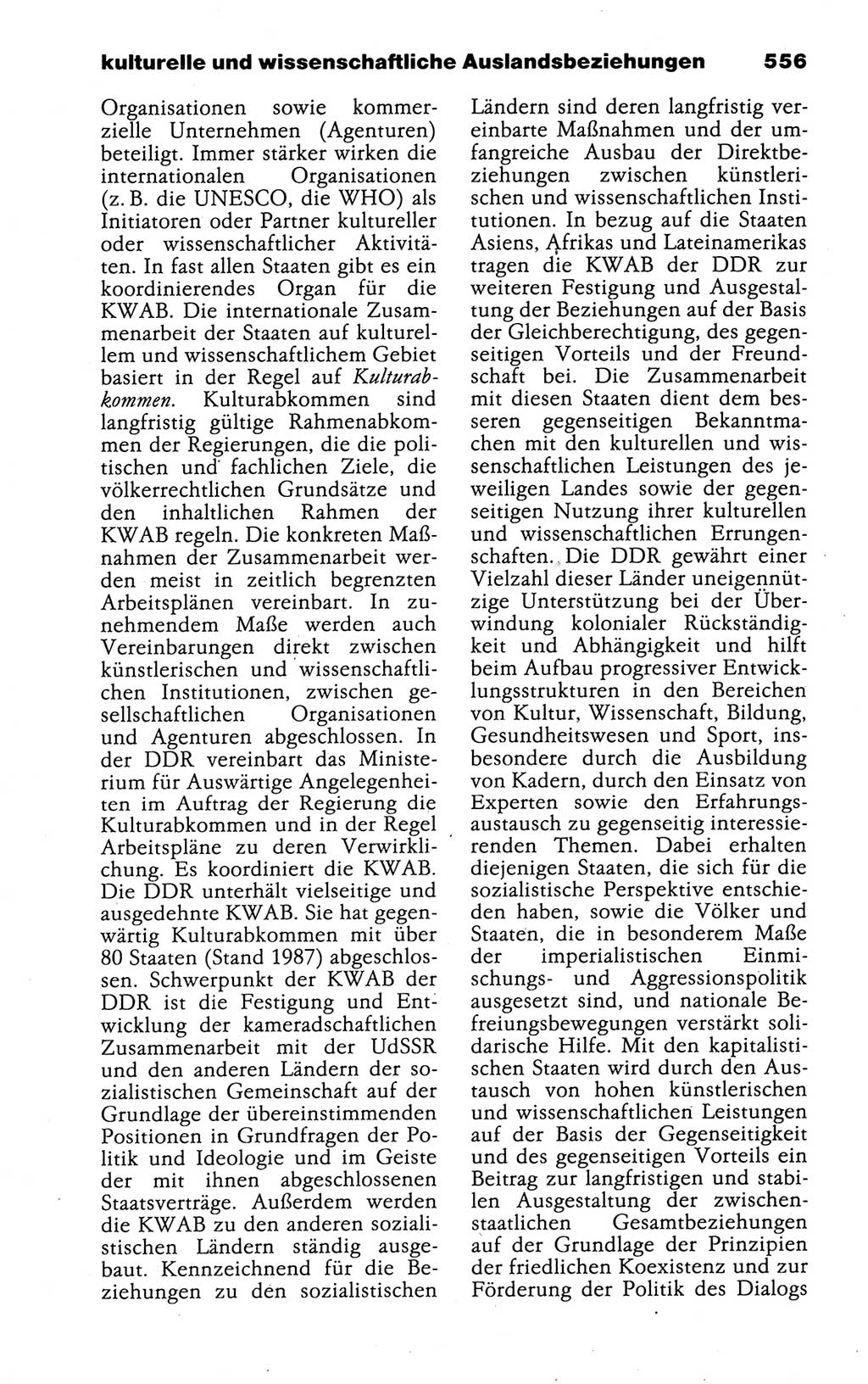 Kleines politisches Wörterbuch [Deutsche Demokratische Republik (DDR)] 1988, Seite 556 (Kl. pol. Wb. DDR 1988, S. 556)