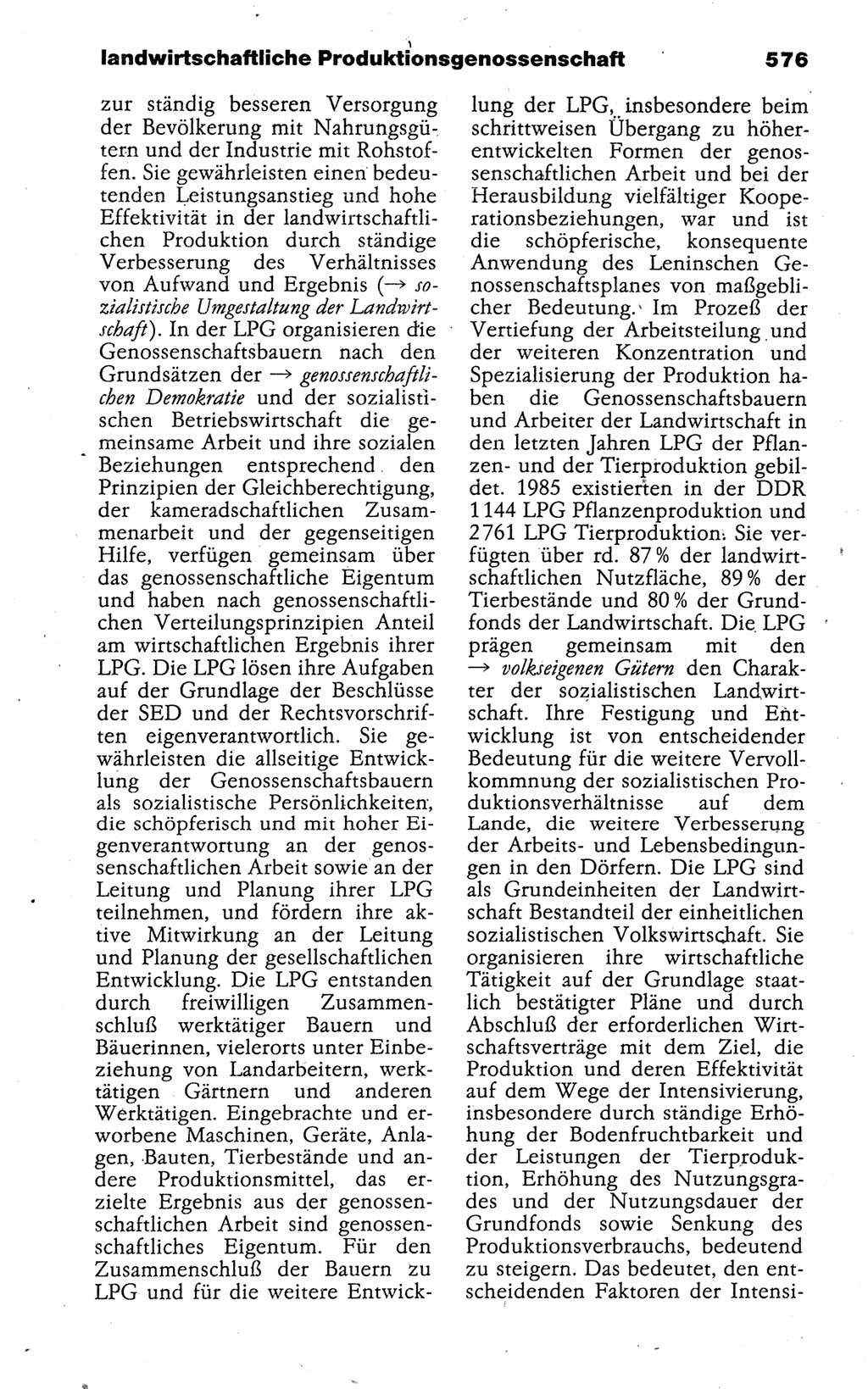 Kleines politisches Wörterbuch [Deutsche Demokratische Republik (DDR)] 1988, Seite 576 (Kl. pol. Wb. DDR 1988, S. 576)