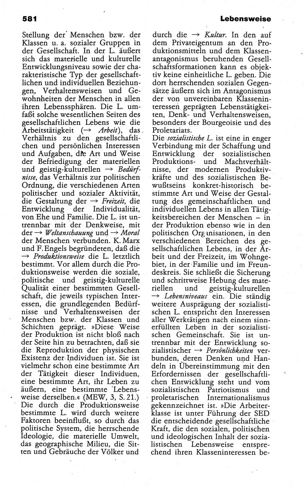 Kleines politisches Wörterbuch [Deutsche Demokratische Republik (DDR)] 1988, Seite 581 (Kl. pol. Wb. DDR 1988, S. 581)