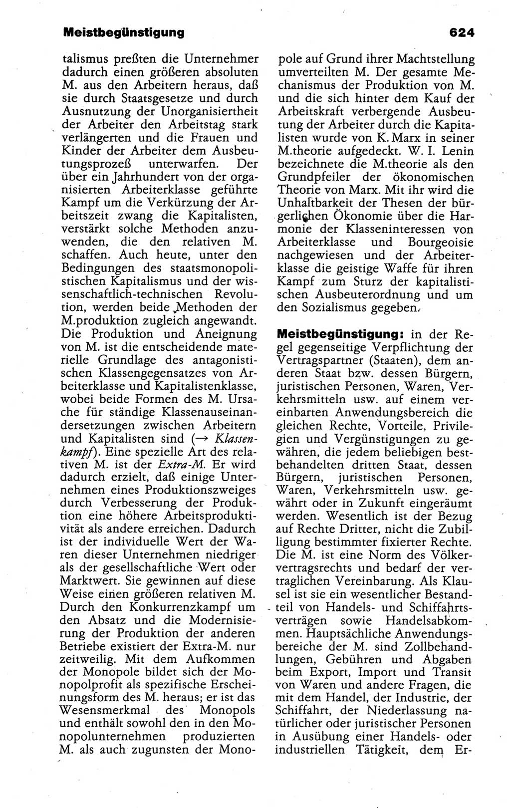 Kleines politisches Wörterbuch [Deutsche Demokratische Republik (DDR)] 1988, Seite 624 (Kl. pol. Wb. DDR 1988, S. 624)