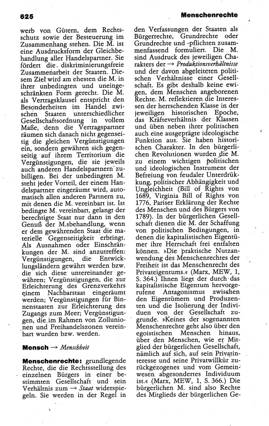 Kleines politisches Wörterbuch [Deutsche Demokratische Republik (DDR)] 1988, Seite 625 (Kl. pol. Wb. DDR 1988, S. 625)