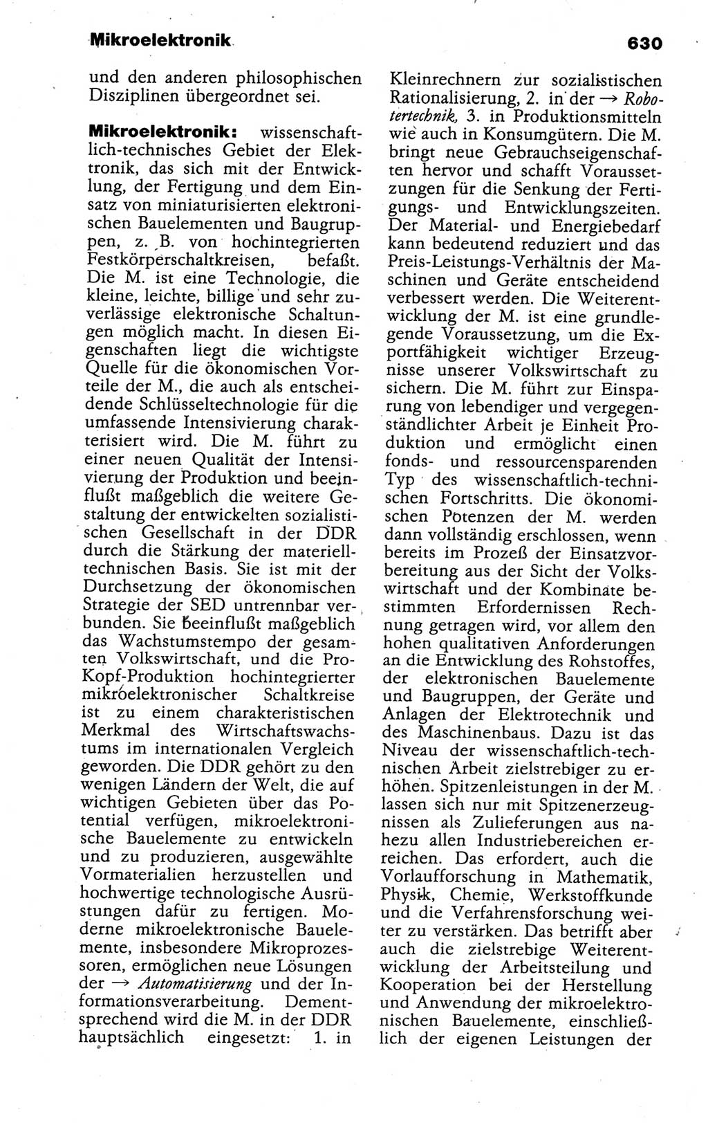 Kleines politisches Wörterbuch [Deutsche Demokratische Republik (DDR)] 1988, Seite 630 (Kl. pol. Wb. DDR 1988, S. 630)
