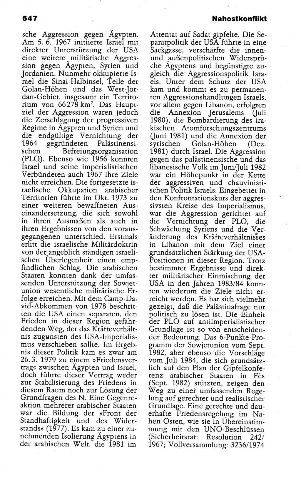 Kleines politisches Wörterbuch [Deutsche Demokratische Republik (DDR)] 1988, Seite 647 (Kl. pol. Wb. DDR 1988, S. 647)