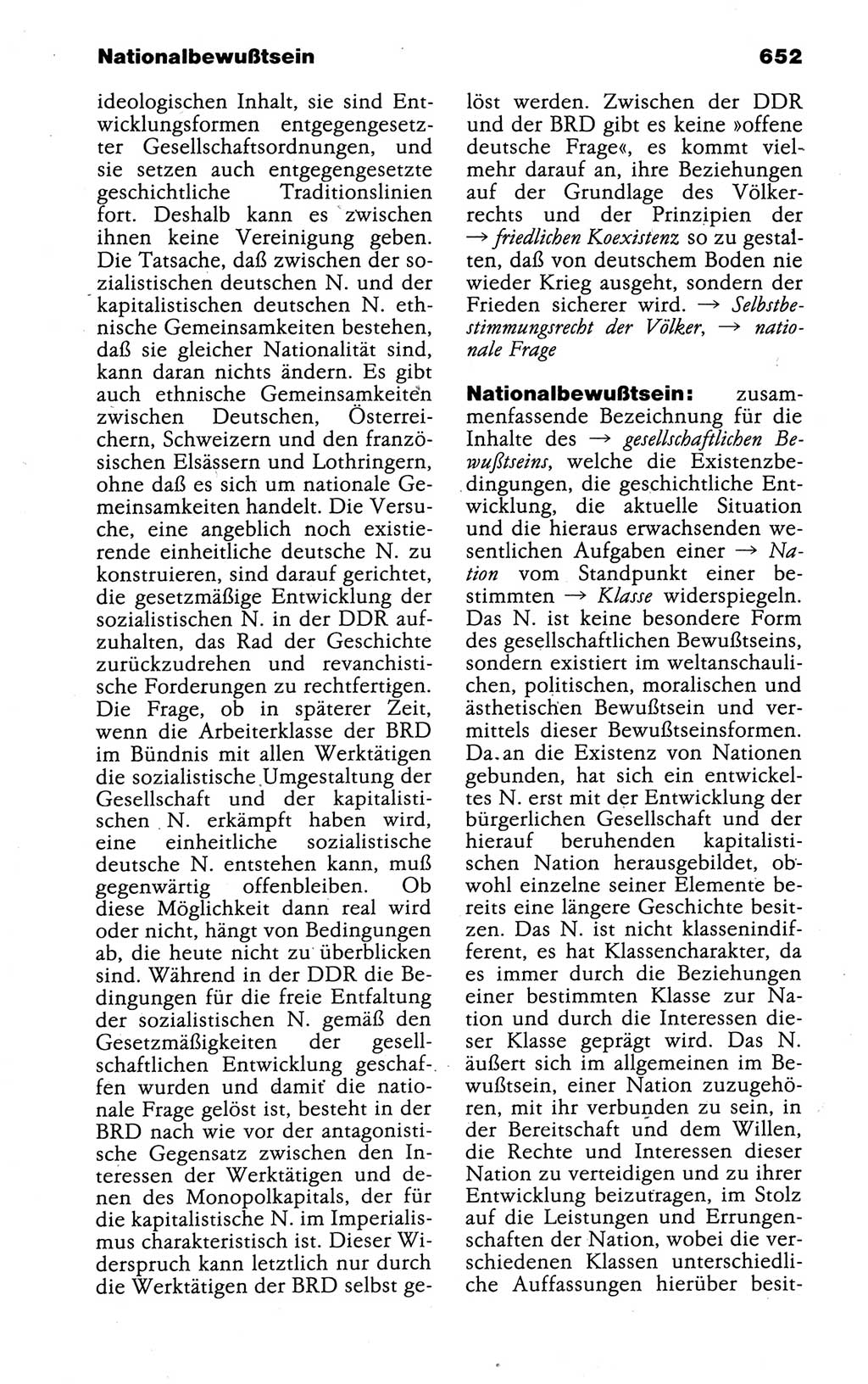 Kleines politisches Wörterbuch [Deutsche Demokratische Republik (DDR)] 1988, Seite 652 (Kl. pol. Wb. DDR 1988, S. 652)
