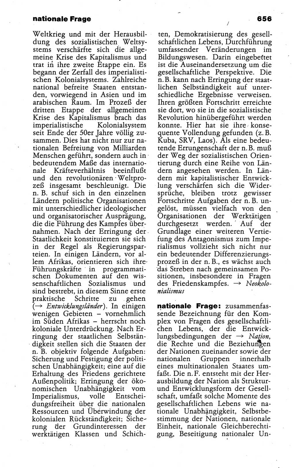 Kleines politisches Wörterbuch [Deutsche Demokratische Republik (DDR)] 1988, Seite 656 (Kl. pol. Wb. DDR 1988, S. 656)