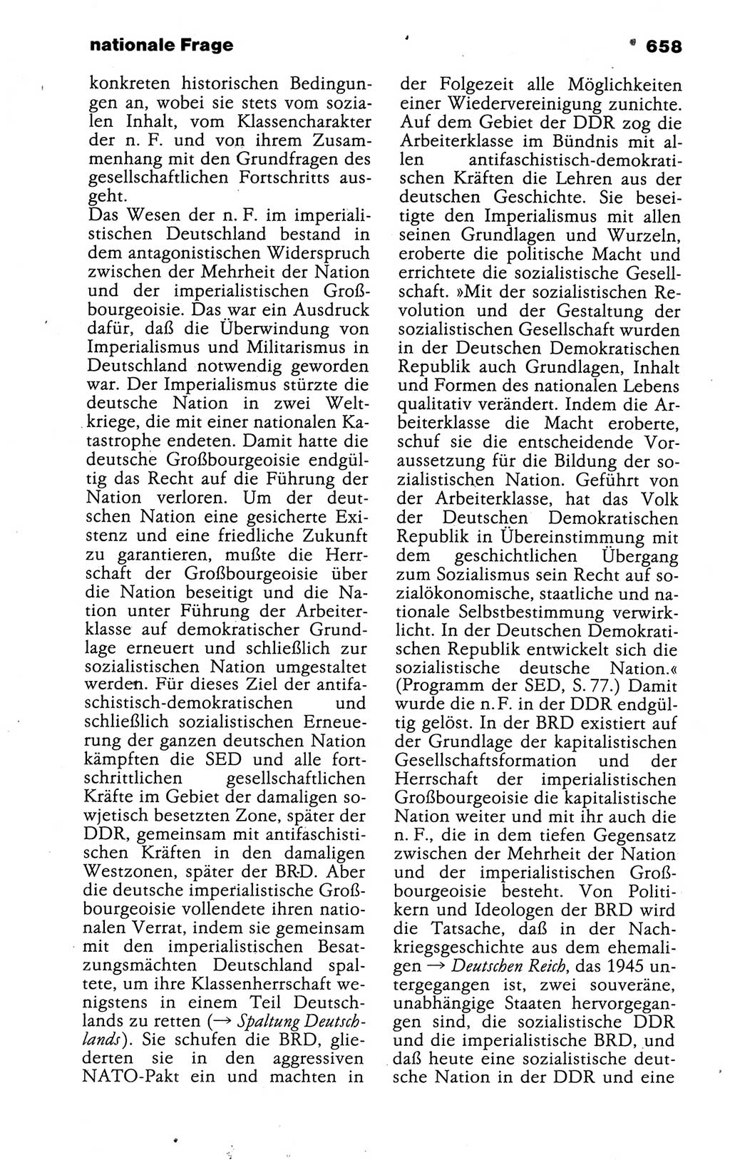 Kleines politisches Wörterbuch [Deutsche Demokratische Republik (DDR)] 1988, Seite 658 (Kl. pol. Wb. DDR 1988, S. 658)