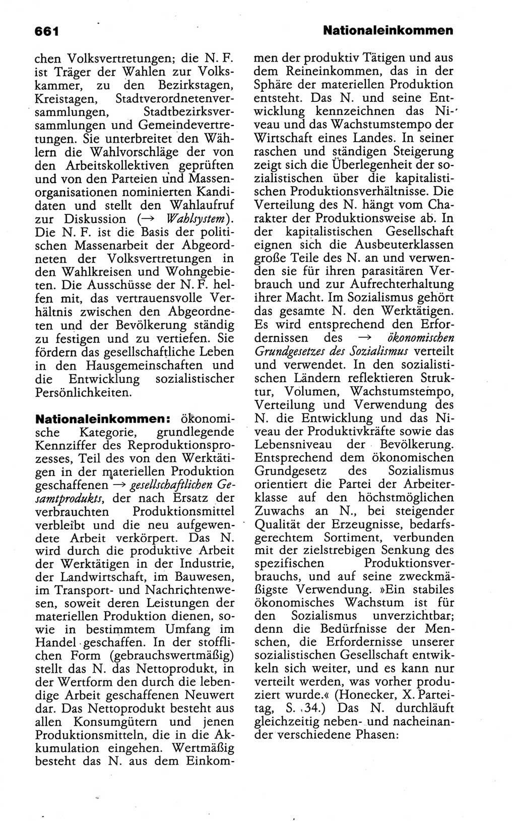 Kleines politisches Wörterbuch [Deutsche Demokratische Republik (DDR)] 1988, Seite 661 (Kl. pol. Wb. DDR 1988, S. 661)