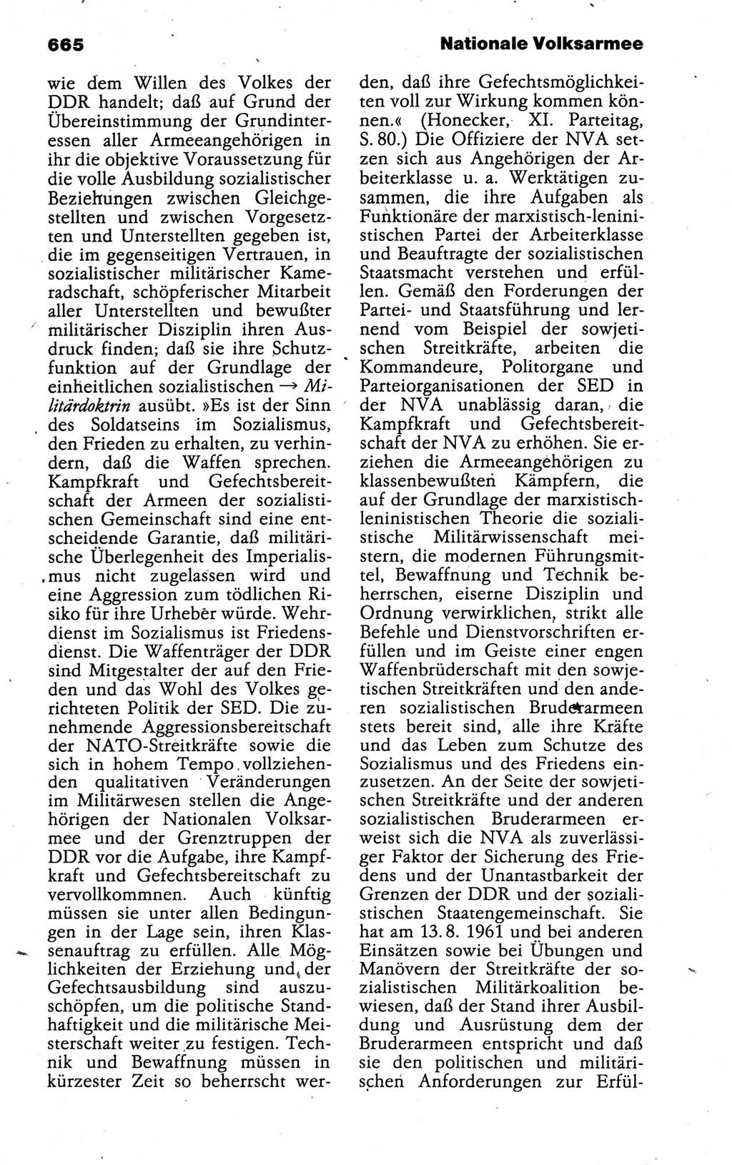 Kleines politisches Wörterbuch [Deutsche Demokratische Republik (DDR)] 1988, Seite 665 (Kl. pol. Wb. DDR 1988, S. 665)