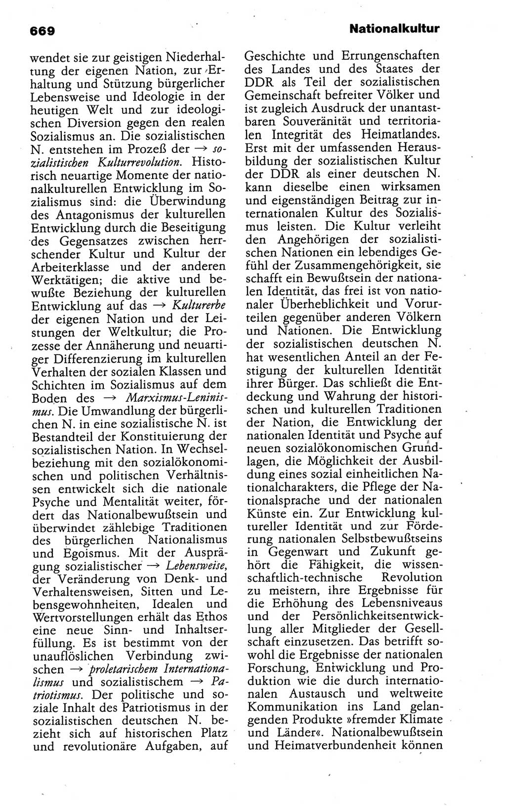 Kleines politisches Wörterbuch [Deutsche Demokratische Republik (DDR)] 1988, Seite 669 (Kl. pol. Wb. DDR 1988, S. 669)