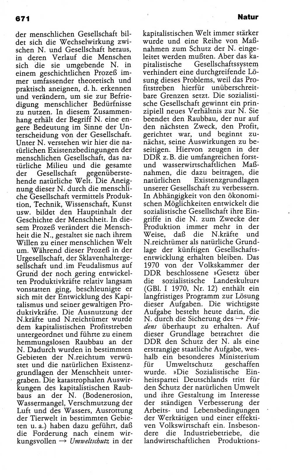 Kleines politisches Wörterbuch [Deutsche Demokratische Republik (DDR)] 1988, Seite 671 (Kl. pol. Wb. DDR 1988, S. 671)