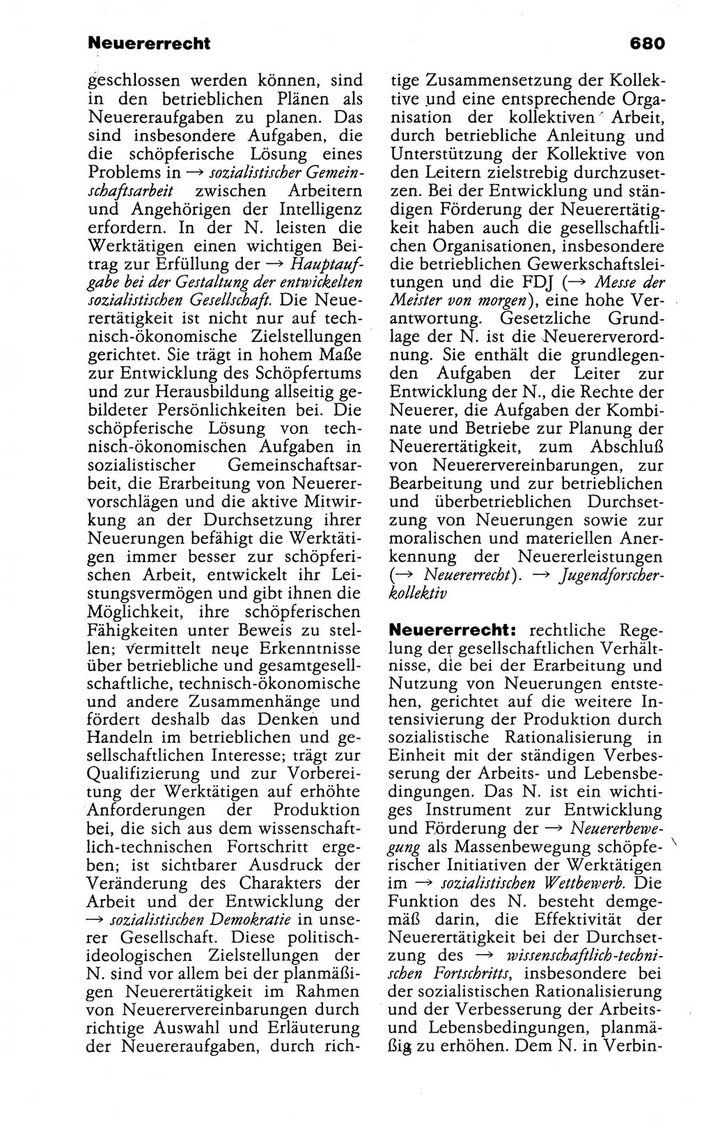 Kleines politisches Wörterbuch [Deutsche Demokratische Republik (DDR)] 1988, Seite 680 (Kl. pol. Wb. DDR 1988, S. 680)