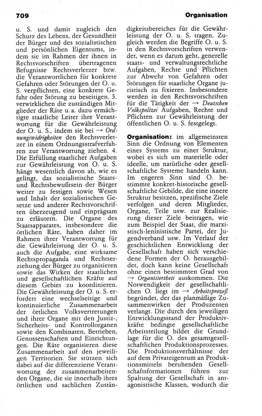 Kleines politisches Wörterbuch [Deutsche Demokratische Republik (DDR)] 1988, Seite 709 (Kl. pol. Wb. DDR 1988, S. 709)
