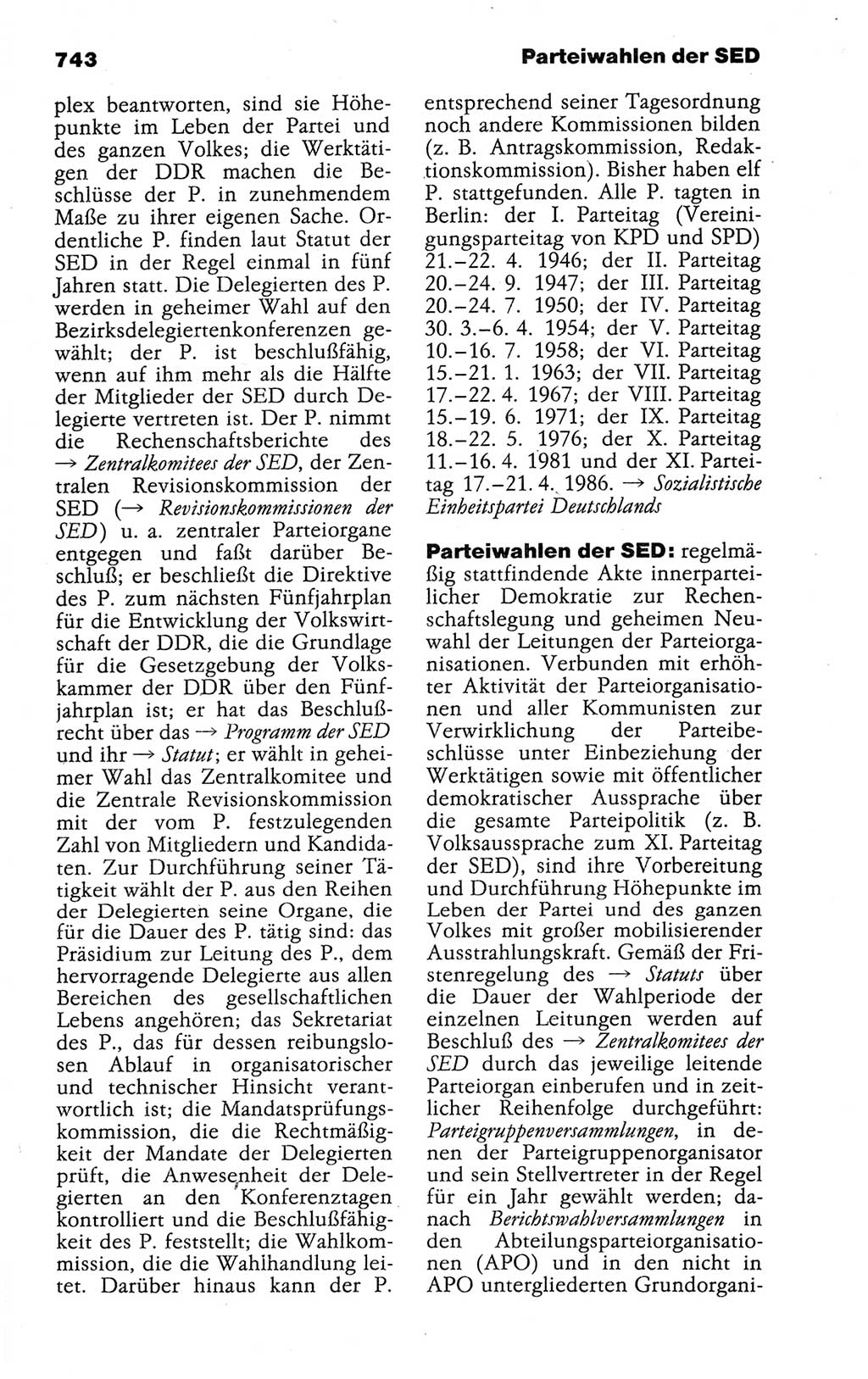 Kleines politisches Wörterbuch [Deutsche Demokratische Republik (DDR)] 1988, Seite 743 (Kl. pol. Wb. DDR 1988, S. 743)