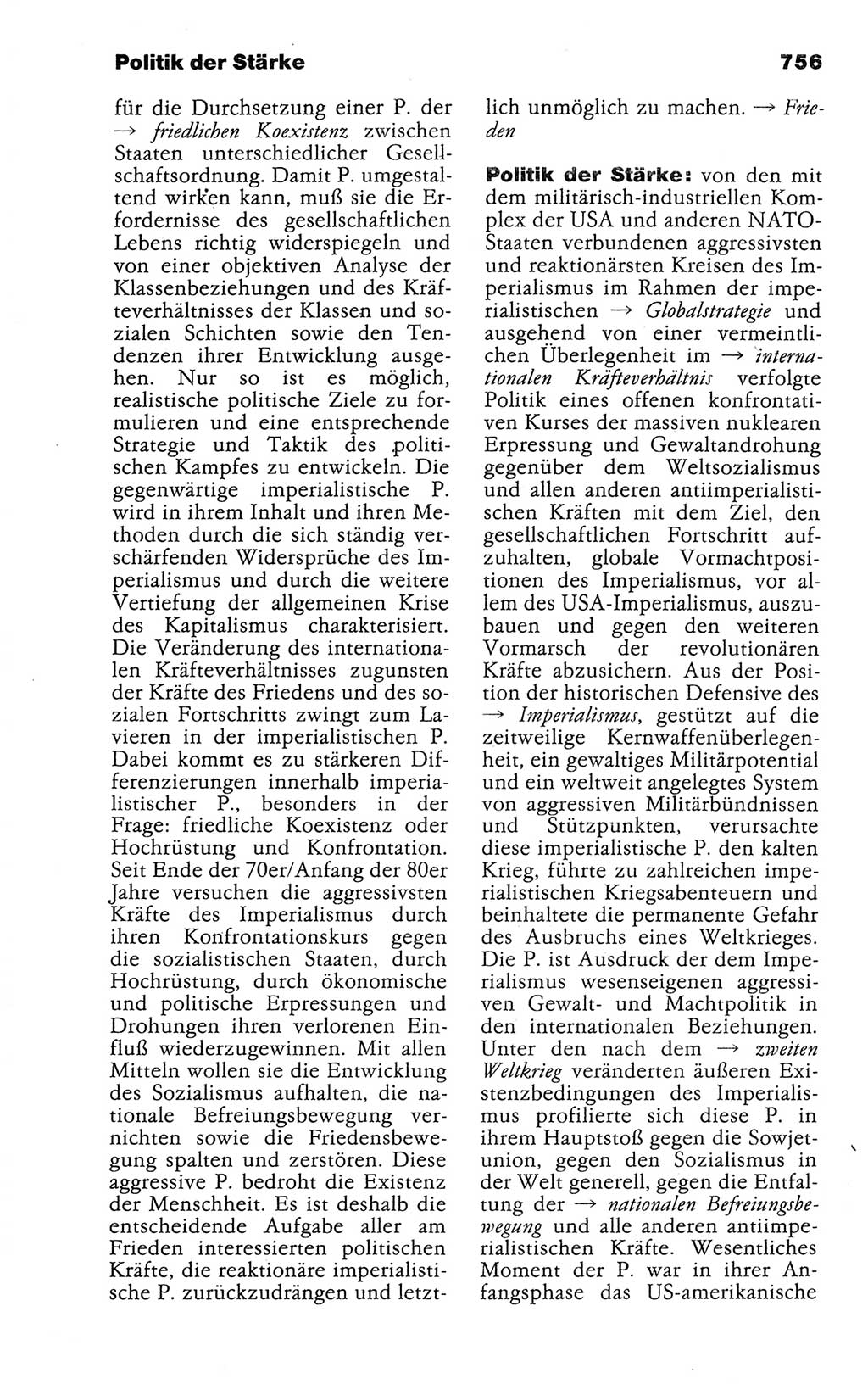 Kleines politisches Wörterbuch [Deutsche Demokratische Republik (DDR)] 1988, Seite 756 (Kl. pol. Wb. DDR 1988, S. 756)
