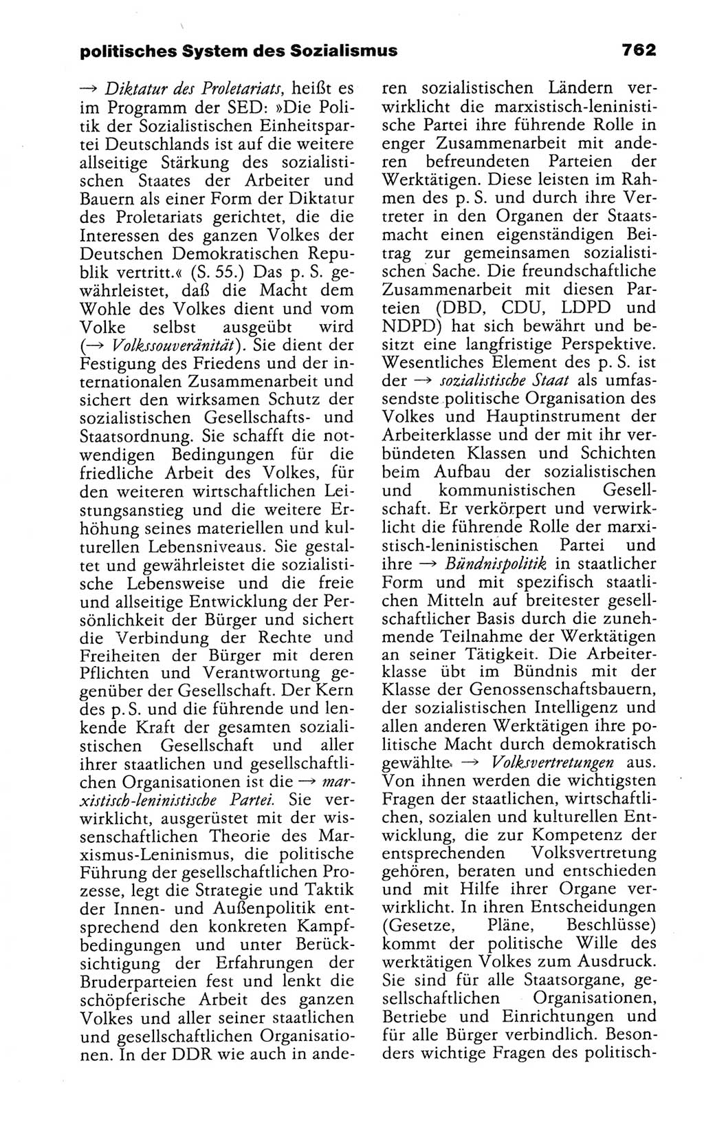 Kleines politisches Wörterbuch [Deutsche Demokratische Republik (DDR)] 1988, Seite 762 (Kl. pol. Wb. DDR 1988, S. 762)