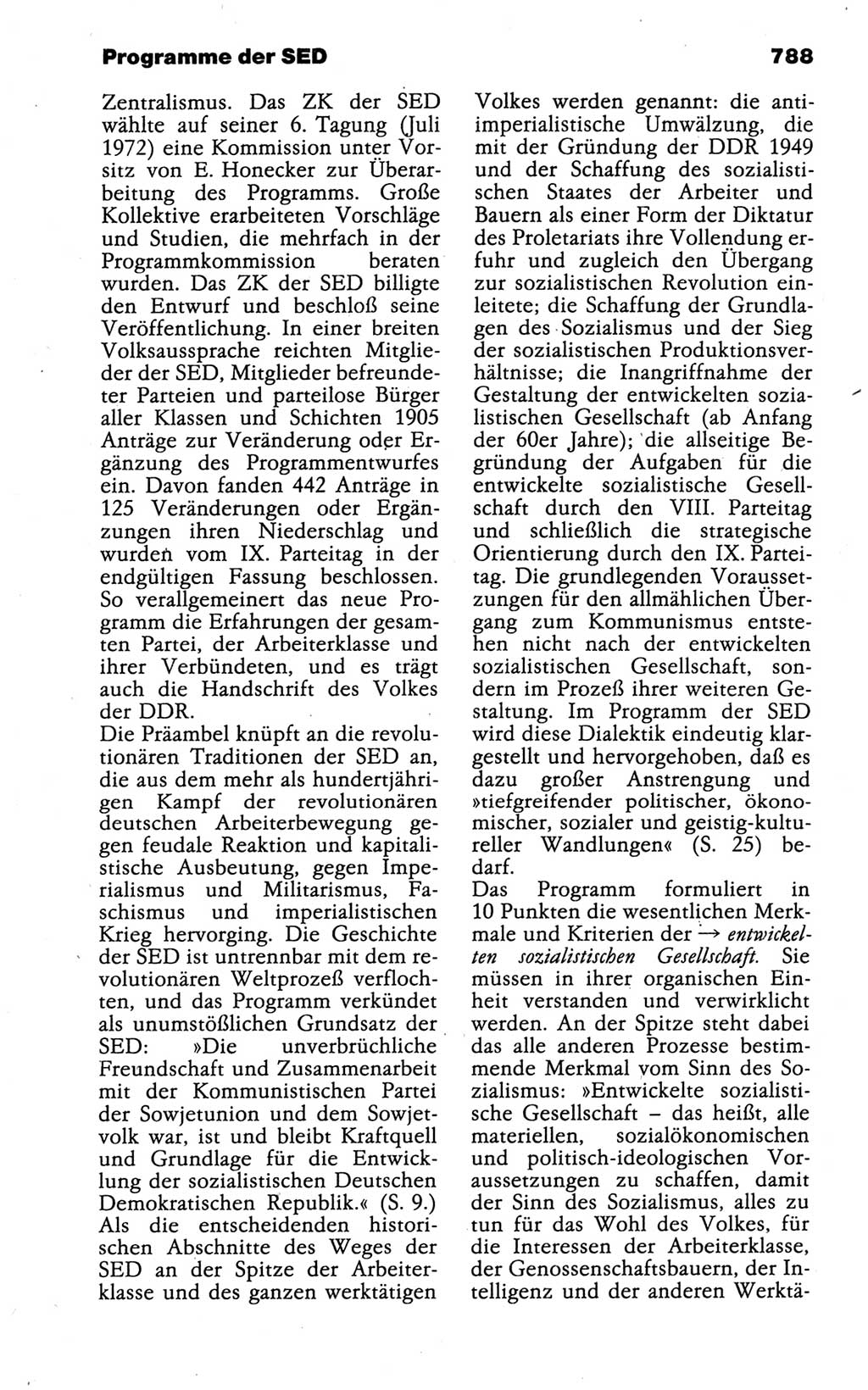 Kleines politisches Wörterbuch [Deutsche Demokratische Republik (DDR)] 1988, Seite 788 (Kl. pol. Wb. DDR 1988, S. 788)
