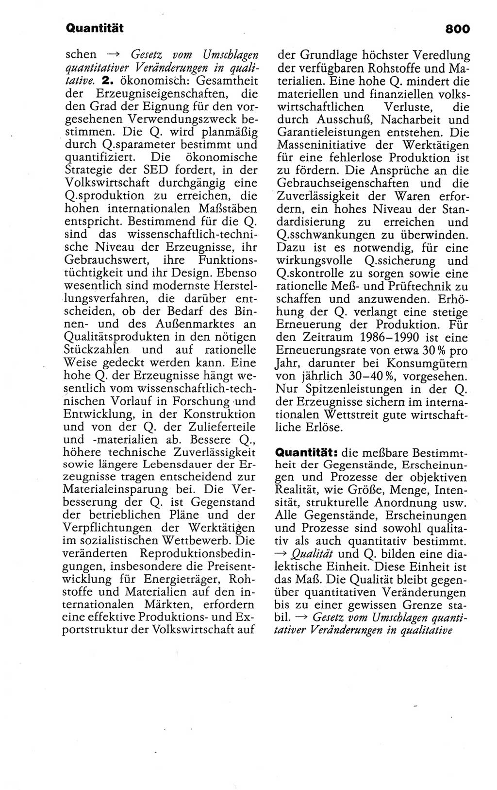 Kleines politisches Wörterbuch [Deutsche Demokratische Republik (DDR)] 1988, Seite 800 (Kl. pol. Wb. DDR 1988, S. 800)