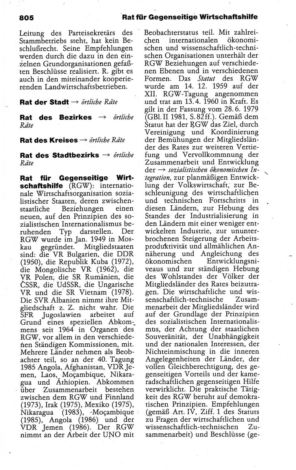 Kleines politisches Wörterbuch [Deutsche Demokratische Republik (DDR)] 1988, Seite 805 (Kl. pol. Wb. DDR 1988, S. 805)