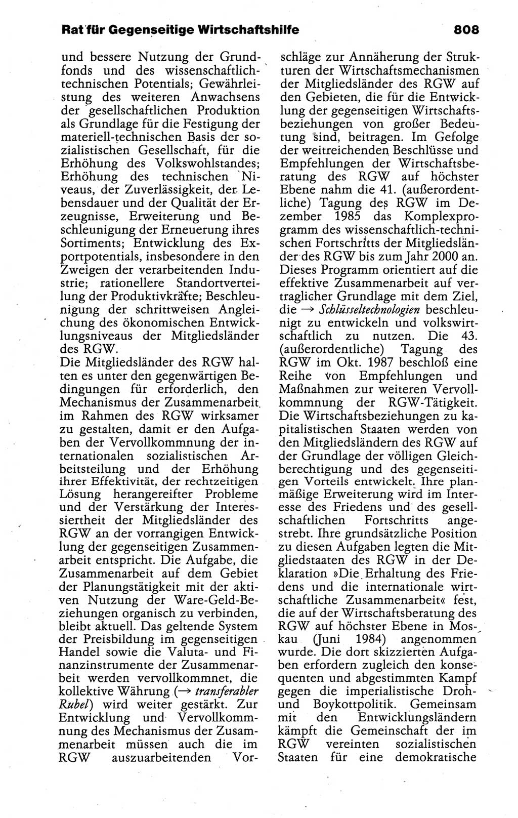 Kleines politisches Wörterbuch [Deutsche Demokratische Republik (DDR)] 1988, Seite 808 (Kl. pol. Wb. DDR 1988, S. 808)